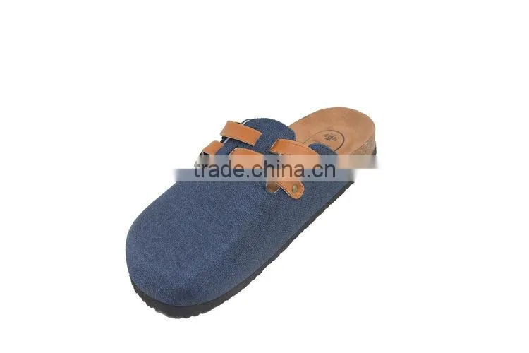 2015 buckle cork outsole wear-resisting lady fancy sandal shoe