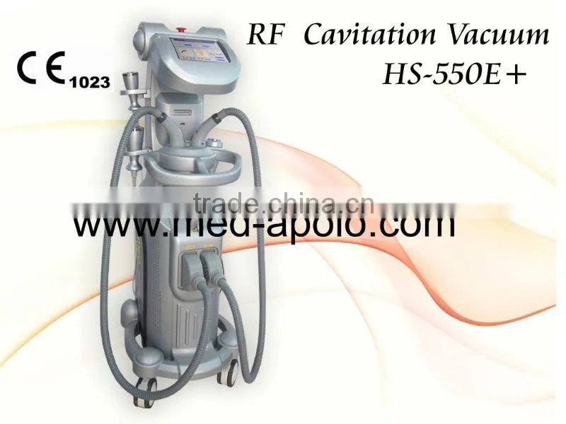 Multi-Functional RF cavitation vacuum Body slimming cellulite treatment machine- 3 in 1 HS-550E+