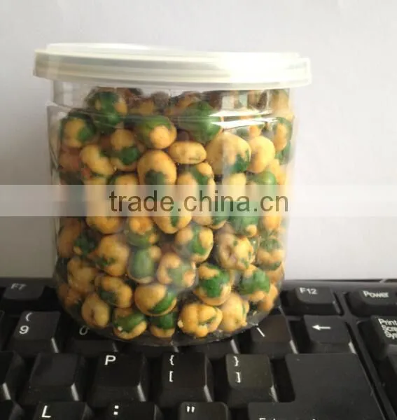 Coated green peas BBQ flavor