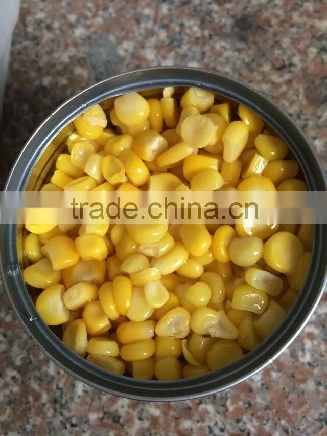 3000g Good quality canned sweet corn kernel