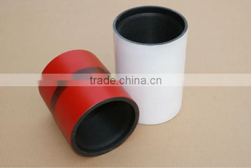 API DFL 2 3/8"-4 1/2" tubing coupling EU/NU for oilfield