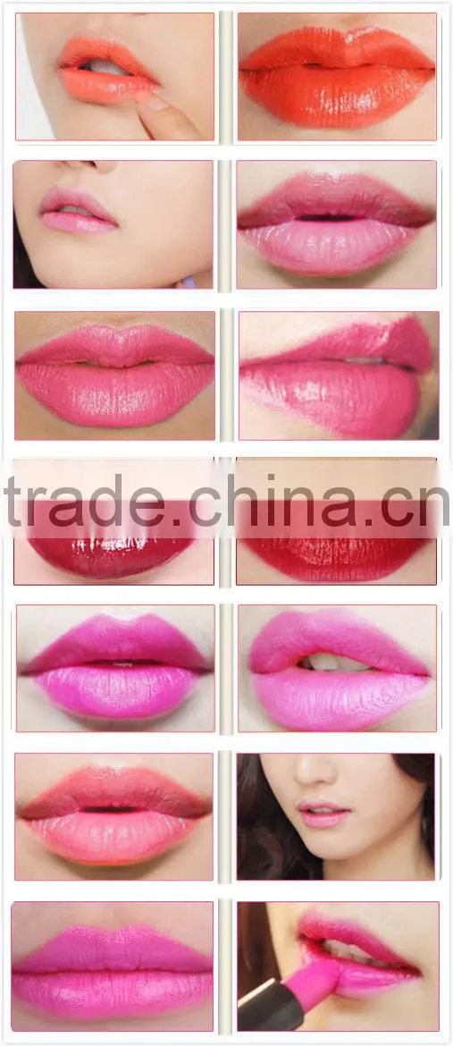 2016 Top Grade Matte Lipstick,Bright Shine Waterproof Lipstick With Cute Tube