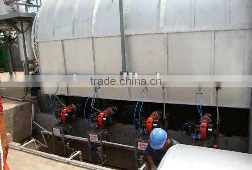 Waste tire recycling (pyrolysis) machine