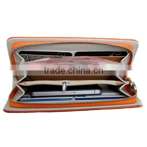 Big Aura Europe and the American Alligator Cow Leather Wallet/Purses (BCN003)