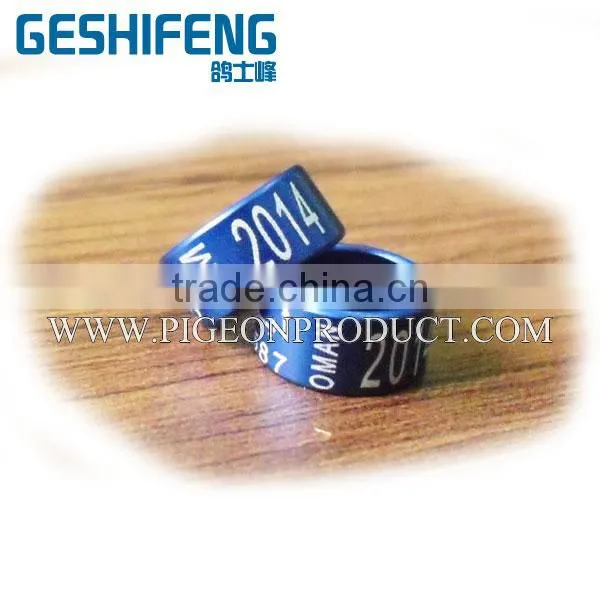 2015 metal pigeon rings,aluminium bird foot rings,5-16mm
