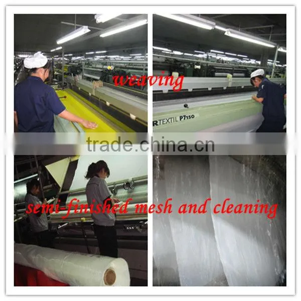 monofilament 8~165t mesh polyester printing mesh fabric