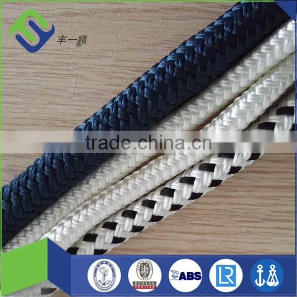 ISO certificated Polypropylene polyester nylon Braided Rope