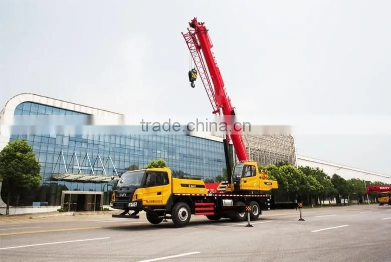 Top brand SANY LHD 80 ton truck crane price