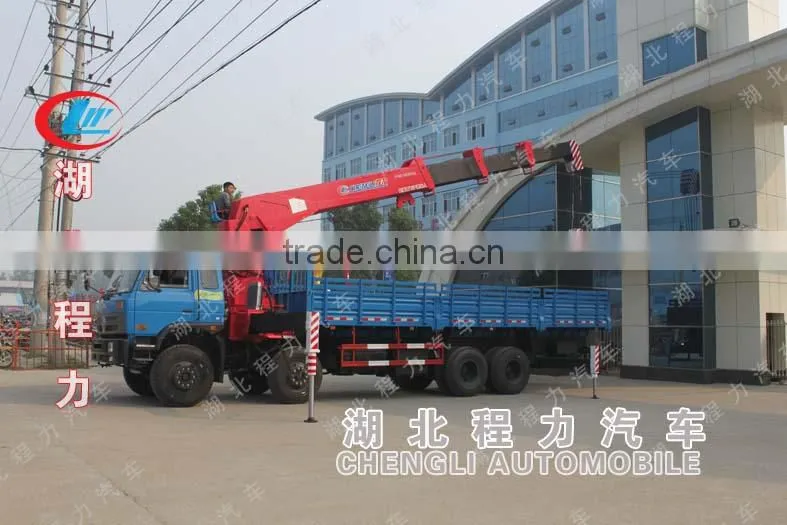 Dongfeng 8*4 truck crane ,Hydraulic Crane