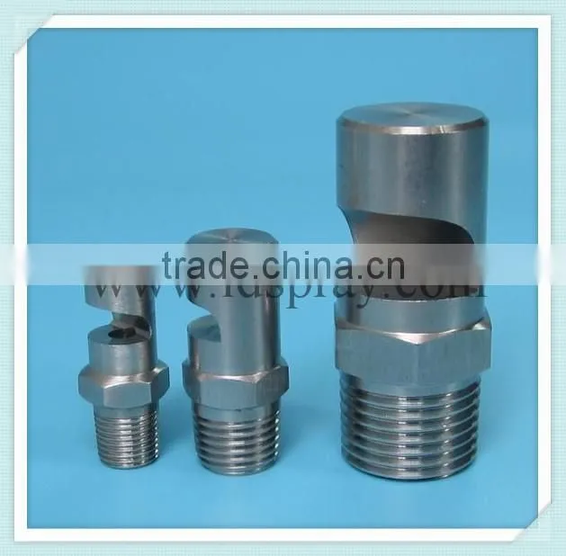 Stainless steel SS wide angle flat fan spray nozzle