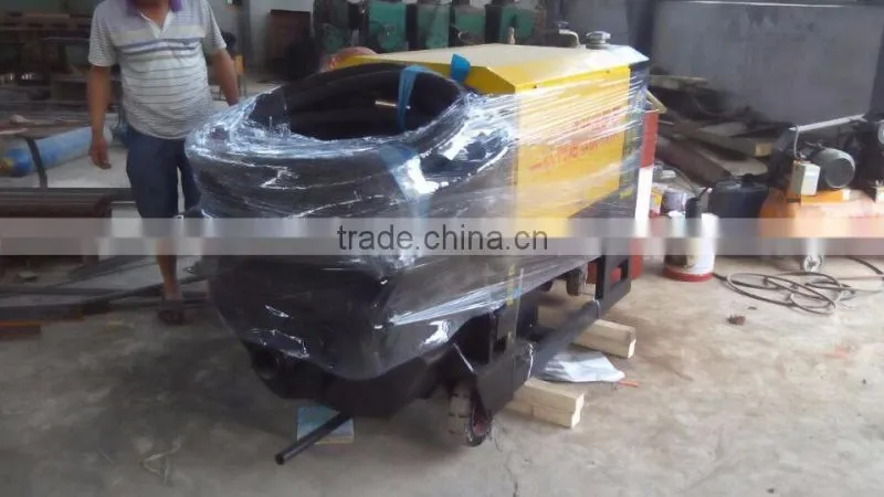 Factory Supply Mortar fine stone pump/mortar driving fine stone concrete pump