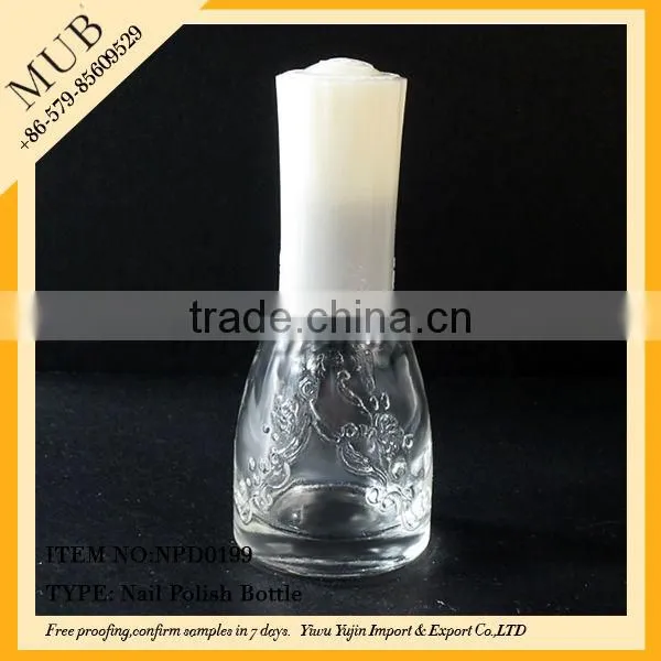 colorful coating glass nail polish bottle manufacturer