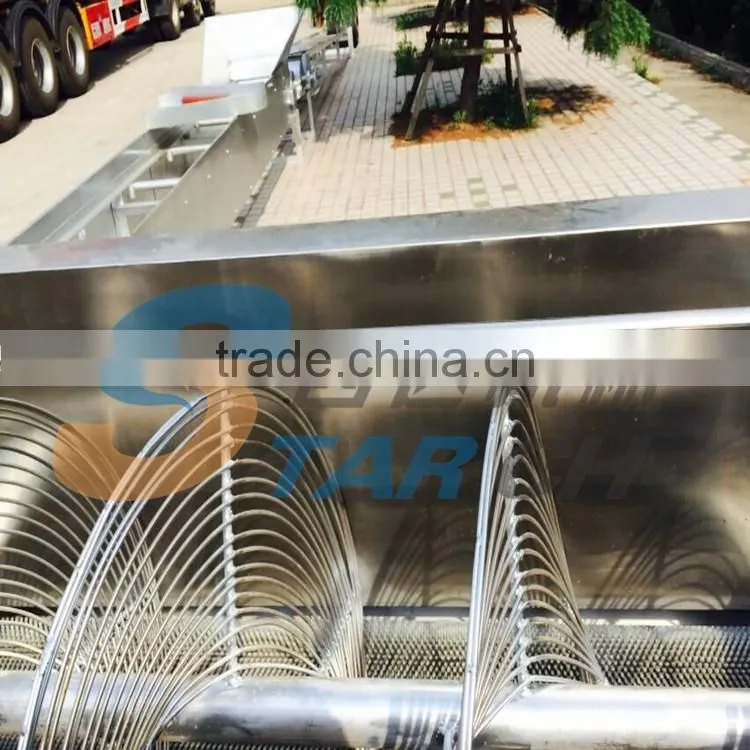High Efficiency Saving Water Potato Washing Machine for Vegetable Process