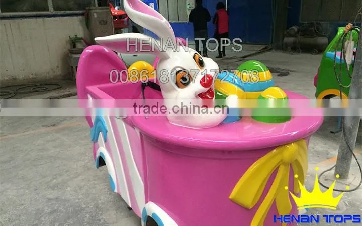 Indoor Soft Play Equipment Electrical Train High Mini Shuttle