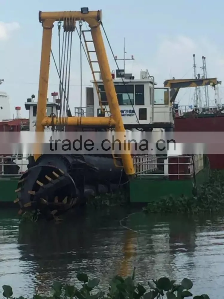 Cutter suction sand dredging machine/sand dredger for sale
