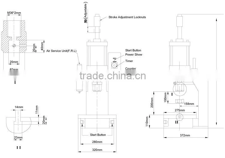 JLYB waste paper baling press machine