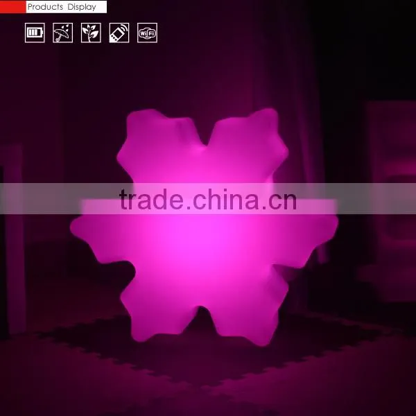 Outdoor use RGB LED snowflake for Christmas decor