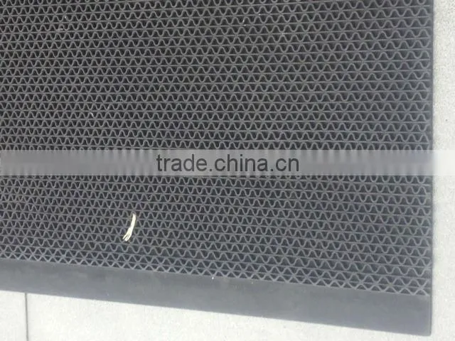 toilet PVC mat S pvc mat S mat with backing rubber mats with holes rubber hollow mat
