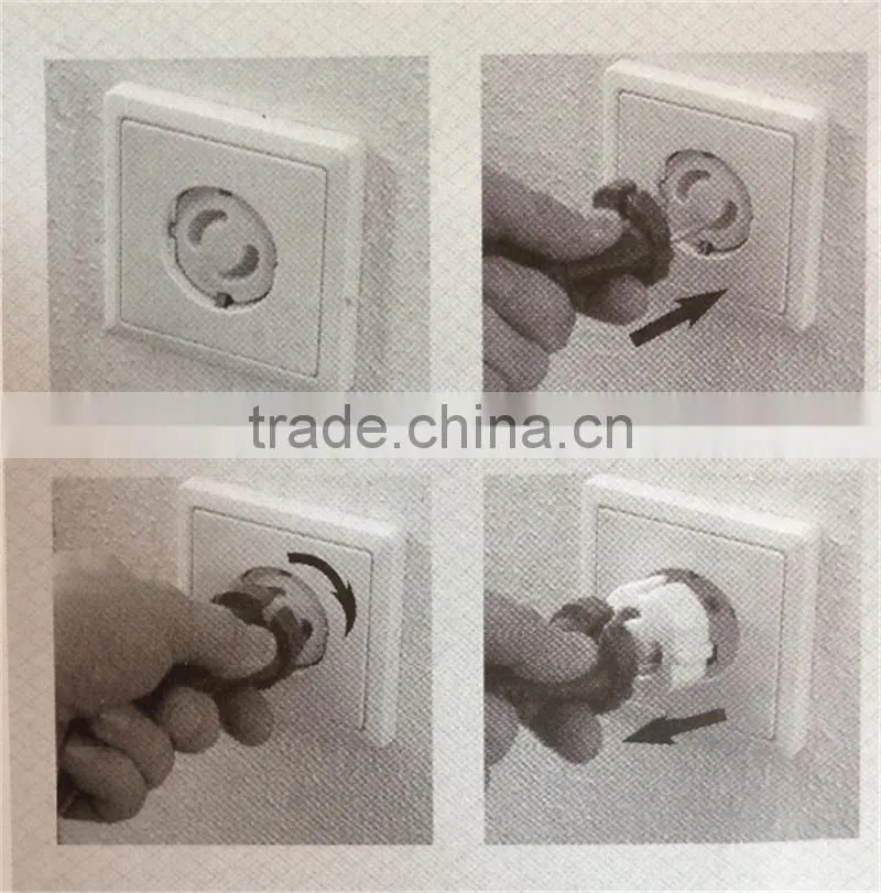 N272 New socket protective cover electrical socket safety lock cover plastic outlet plug cover