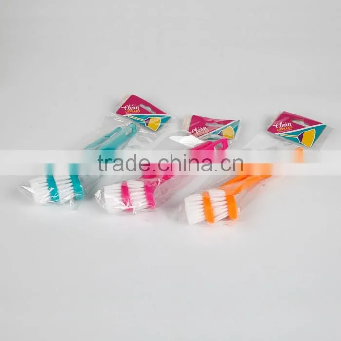 Round Head Kitchen Plastic Pot Cleaning Brush