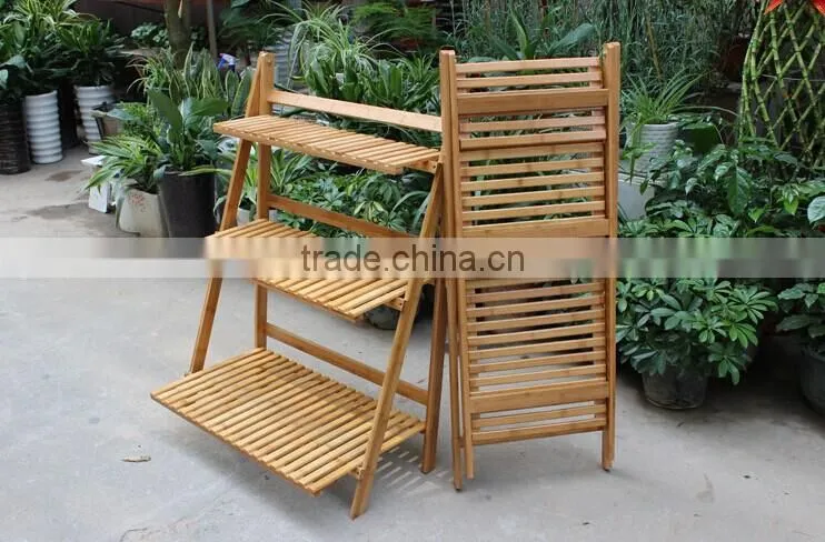 Hot selling wooden folding table walnut wood oil painted
