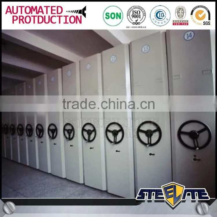 Luoyang steelite metal mobile shelves used library shelving for sale