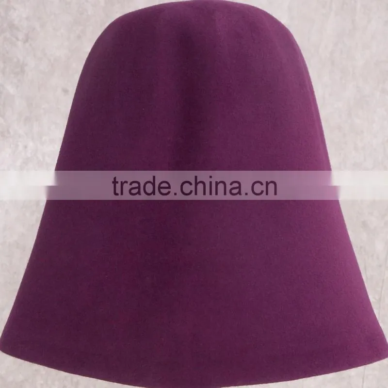natural wool felt hat