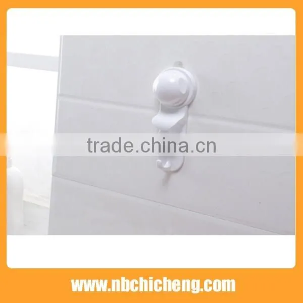 Hook with suction cup basin hook plastic