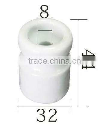 Porcelain electrical fence Insulator