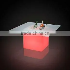 led dining table/ bar furniture table