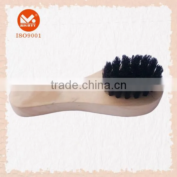 Wood Handle Bristle Shoe Polish Brush