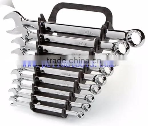 Carbon Steel 9 pieces set Combination Wrench Set (1/4-3/4 inch.)