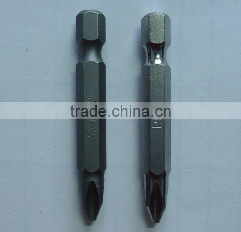 CRV PH2 screwdriver bit , 25 , 50 , 75 , 100 , 150mm length