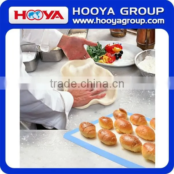 Non Stick Silicone Baking Mat with Glass Fibre Silicone Liner for Bake Pans & Rolling - Macaron Pastry Cookie Bun Bread Making