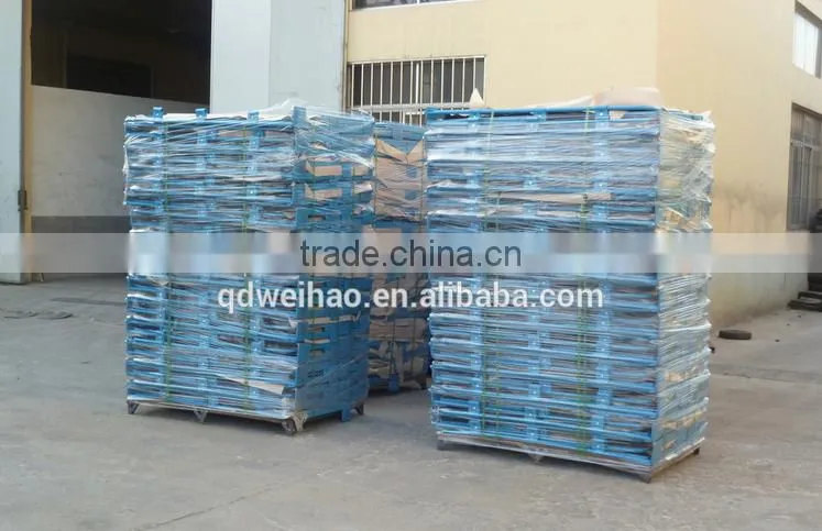 Wholesale Korea Folding Storage Steel Heavy duty Roll Container With Caster RC-01