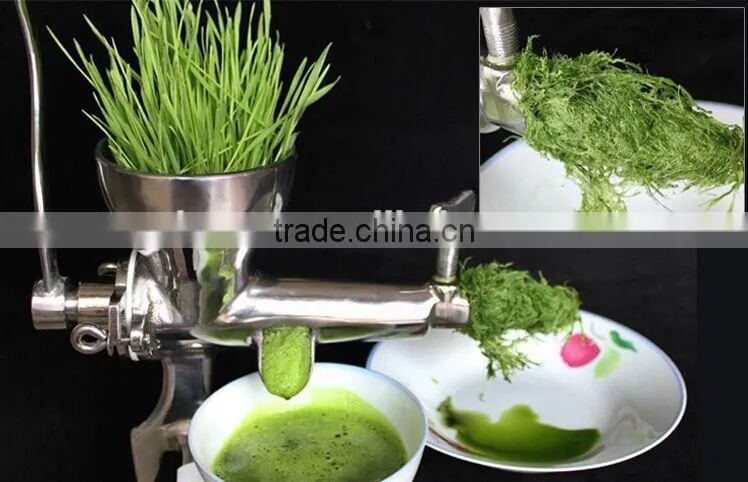 New Stainless Steel Wheat Grass/Hand Juicer/Manual Wheatgrass Extractor