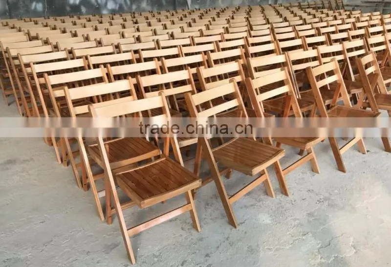 indoor and outdoor furniture beech slatted wood slat folding chair
