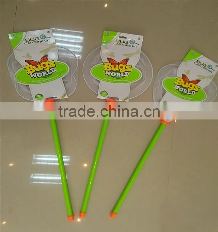 Factory hottest item plastic insect catch set Preschool science toys outdoor magnifying bug box
