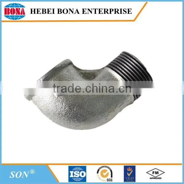 Galvanized malleable iron pipe fitting elbow with competitive price