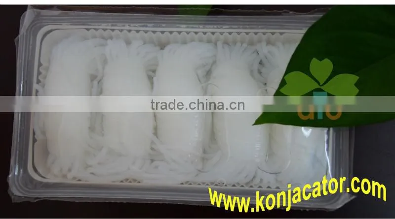 China supplier wholesale shiratkai konjac noodles gluten free angel hair shiratkai