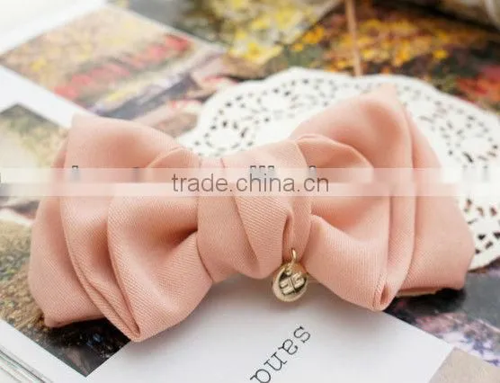decorative wholesale fabric ribbon bow-knot for hair accessories