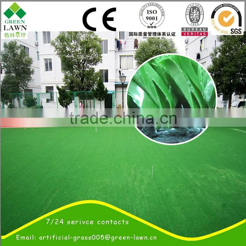 Durable synthetic grass for basketball &tennis&badminton flooring