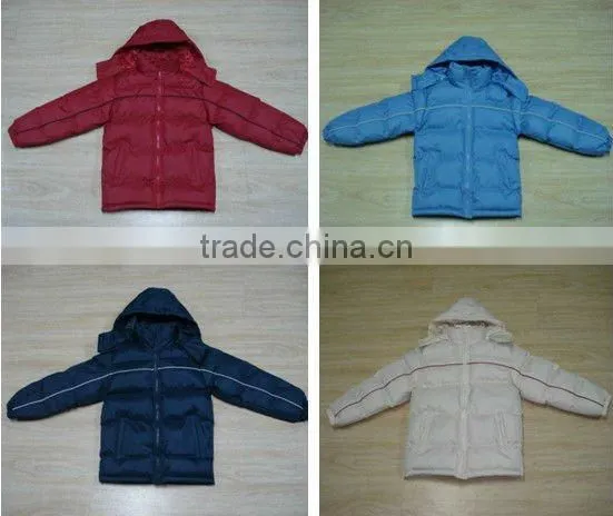 Shake jacket--Boy's filling jacket XY-8503C