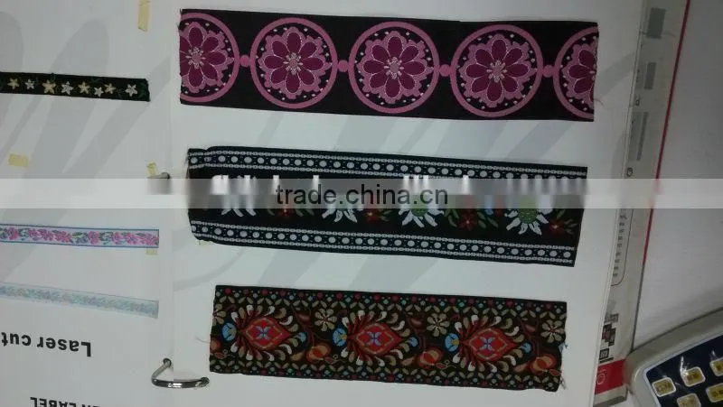 high quality wholesale woven jacquard ribbon, jacquard webbing