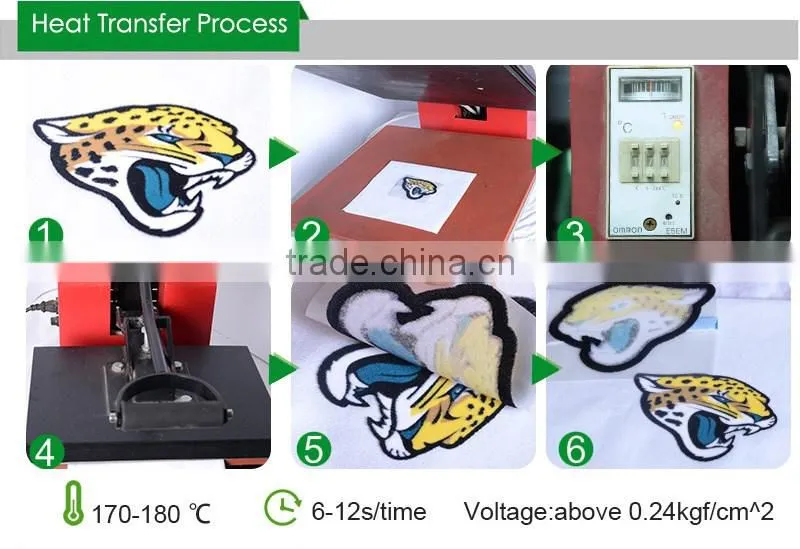 Qingyi best price high quality 3d heat transfer flock for t-shirts