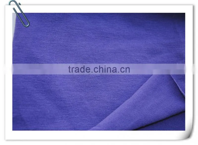 70"wide 160g/sqm cotton spandex fabric,95% cotton 5% spandex knitted fabric