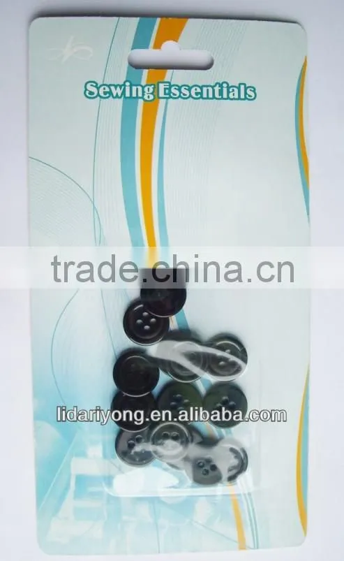2014 China supply Black shirt button