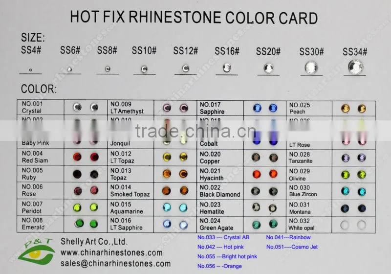 Cheap China Rhinestone Iron on Crystal AB SS16 For Shoes Clothing