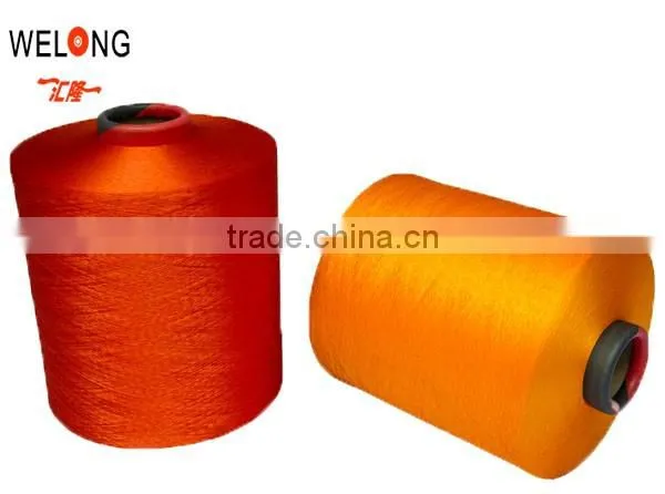 polyester dope dyed DTY stok lot