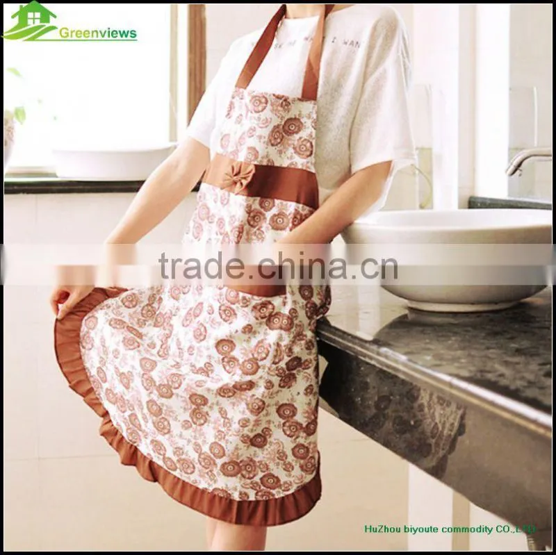 Cheap wholesale printing design kitchen cooking bib apron adult custom printed disposable bibs aprons